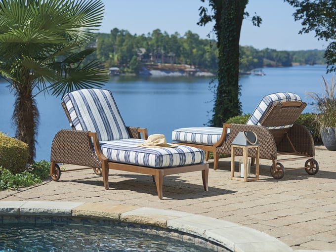 Tommy Bahama Outdoor Harbor Isle Chaise Lounge Chair | Layla Grayce
