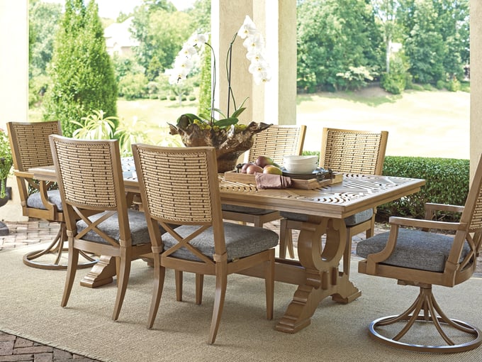 Tommy Bahama Outdoor Los Altos Valley View Side Dining Chair | Layla Grayce