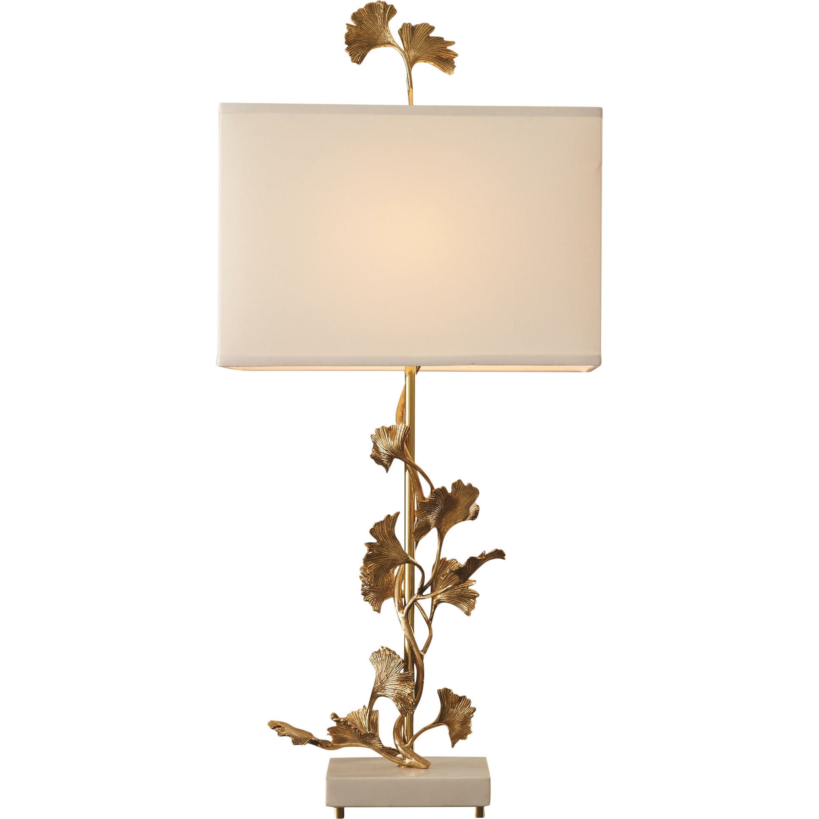 Ginkgo table lamp top