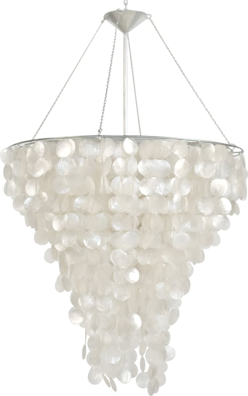 Capiz Shell Chandelier - Thumbnail 3