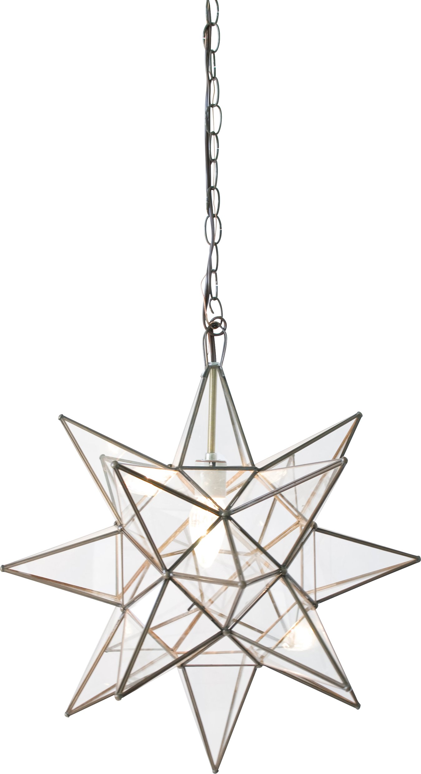 Clear Star Chandelier