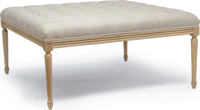 Louis Tufted Ottoman