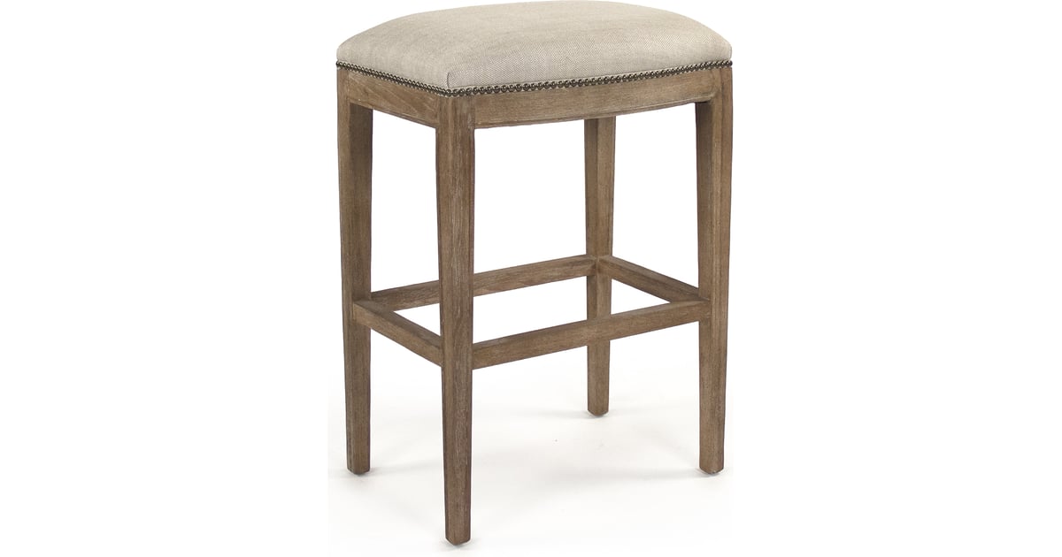 Grey bench store stool