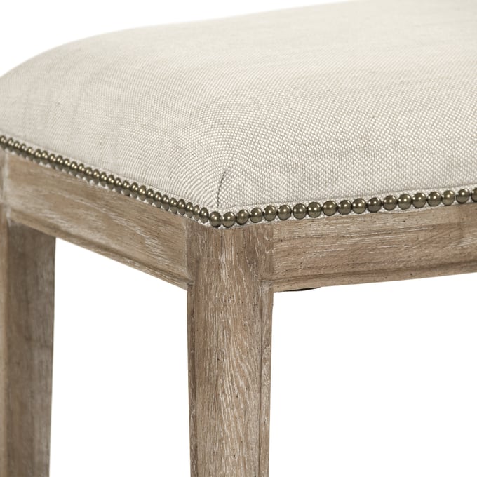 Cora Counter Stool with Nailheads - Thumbnail 3