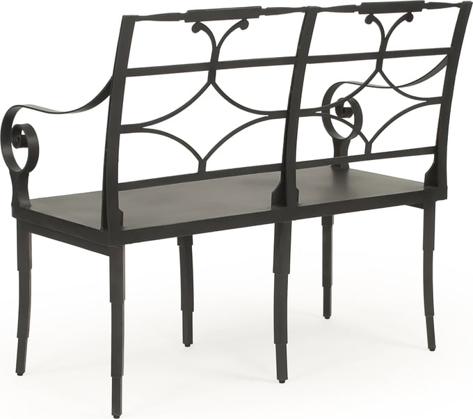 Ranier Metal Bench - Thumbnail 3