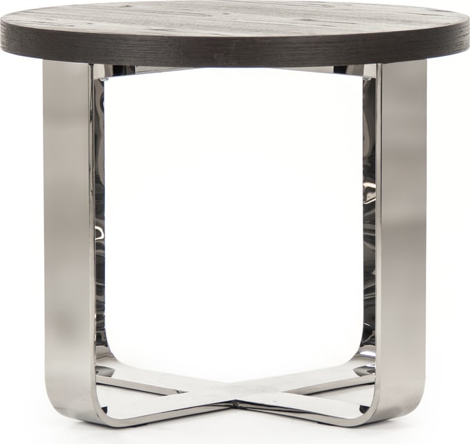 Alberta Round Side Table - Thumbnail 2