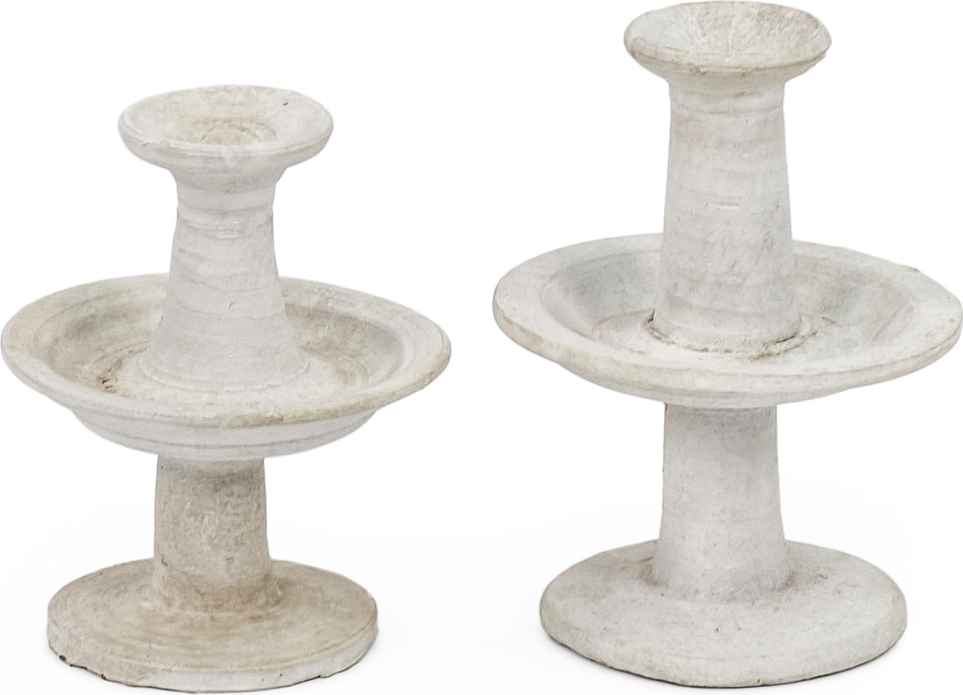 Rustic Disc Candle Stand