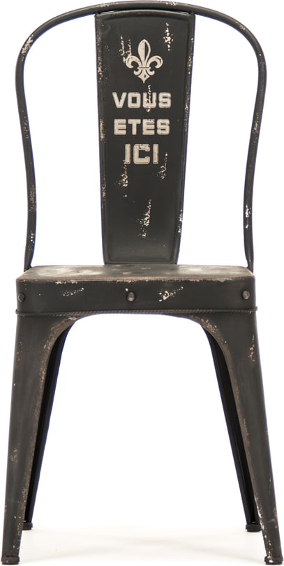 Christelle Iron Chair - Thumbnail 4