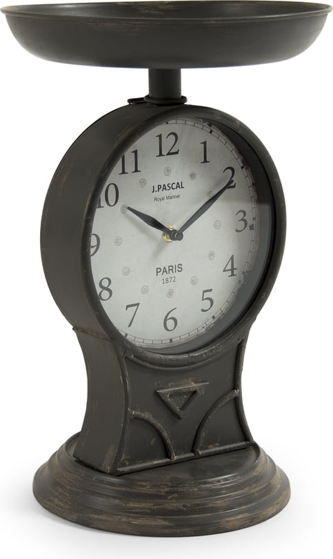 Iron Scale Clock