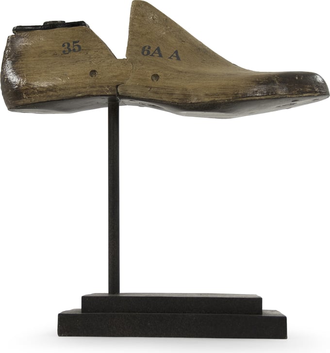 Resin Shoe on Stand