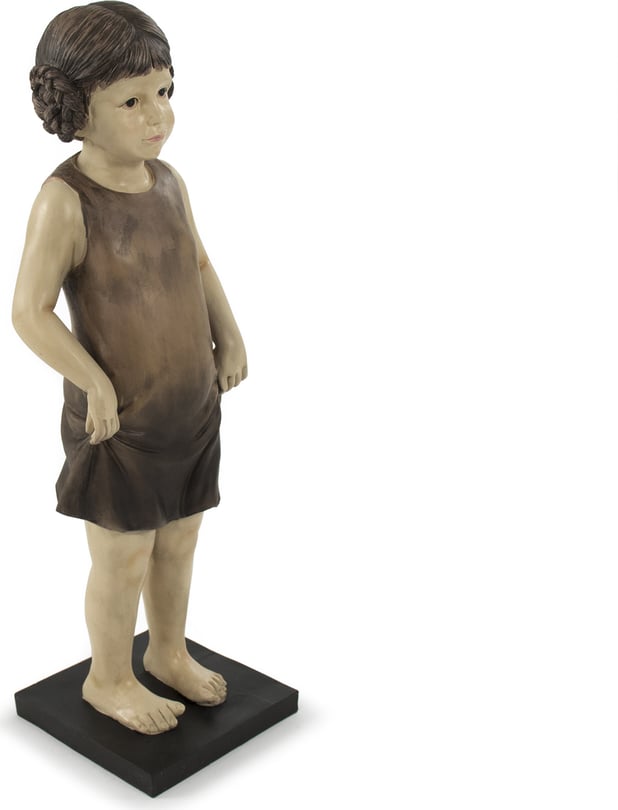 Resin Girl Statue - Thumbnail 2