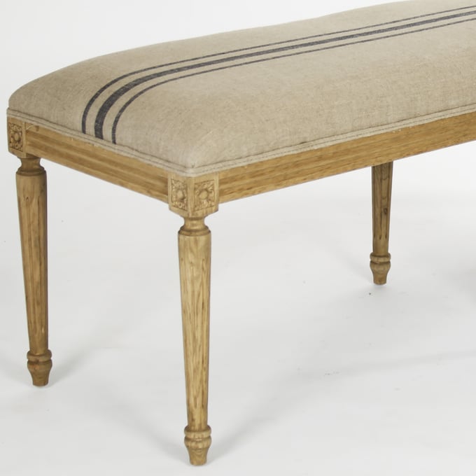 Louis Striped Bench - Thumbnail 3