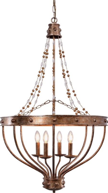 Beaded Empire Chandelier - Thumbnail 2