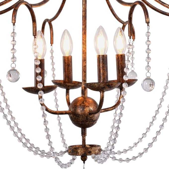 Beaded Empire Chandelier - Thumbnail 3