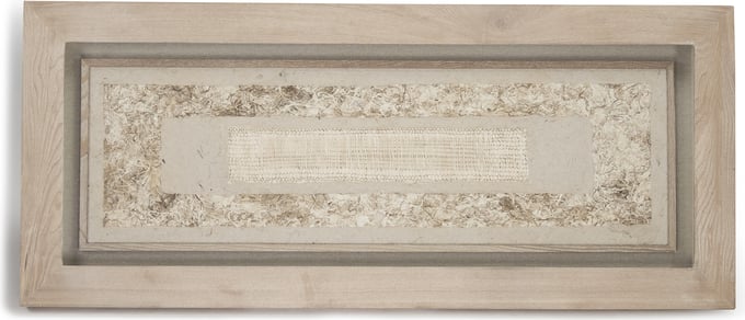 Abstract Layered Paper Framed Art