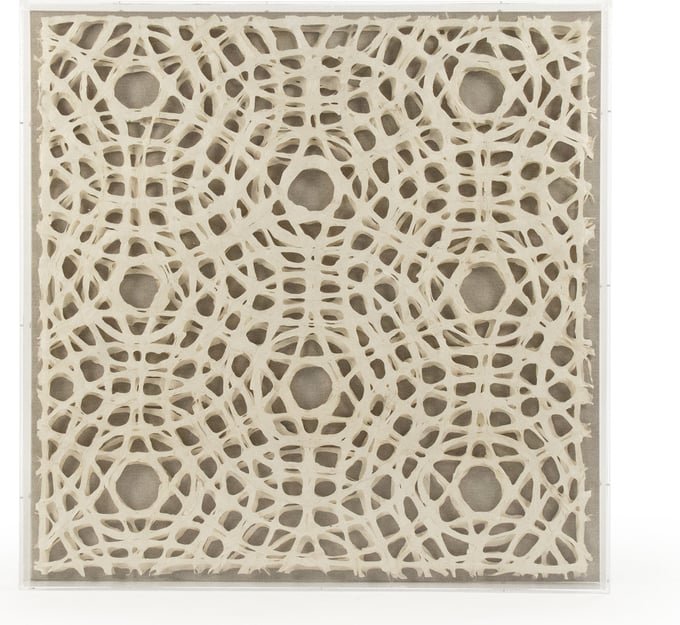 Abstract Paper Acrylic Framed Art I - Thumbnail 5