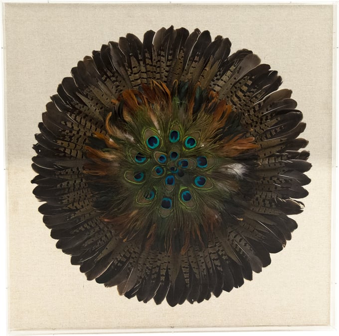 Zentique Abstract Feather Wall Art