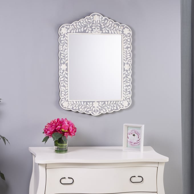 Layla Grayce Essentials Chelsea Bone Inlay Mirror - Thumbnail 5
