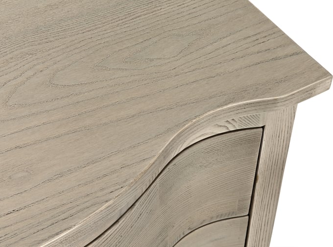 Curved Front Side Table - Thumbnail 3