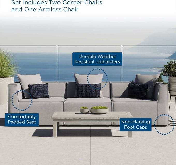 Layla Grayce Essentials Foote Sectional Sofa - Thumbnail 3