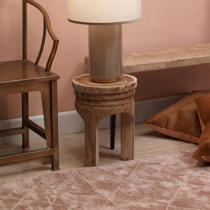 Mesa Wooden Stool - Thumbnail 3