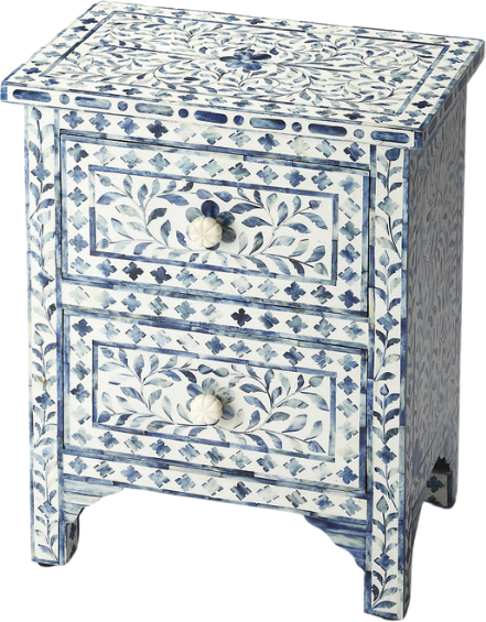 Vivienne Bone Inlay Accent Chest