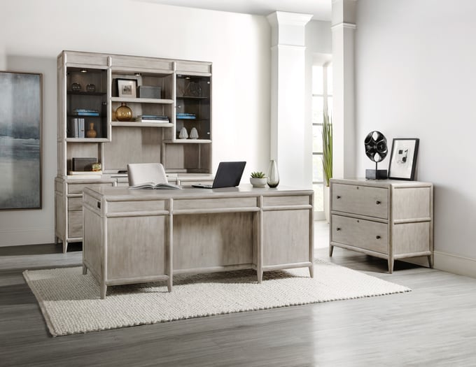 Hooker Furniture Burnham Executive Desk Layla Grayce