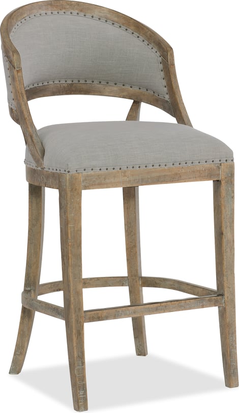 Boheme Garnier Barrel Back Counter Stool