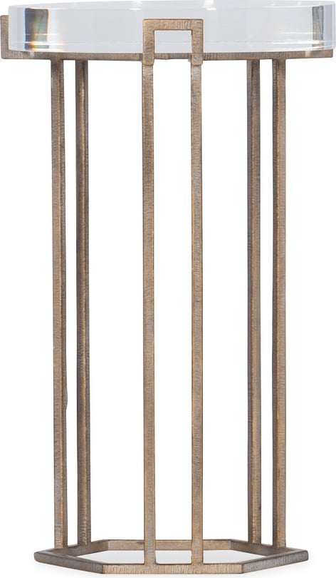 Melange Grove Round End Table - Thumbnail 2