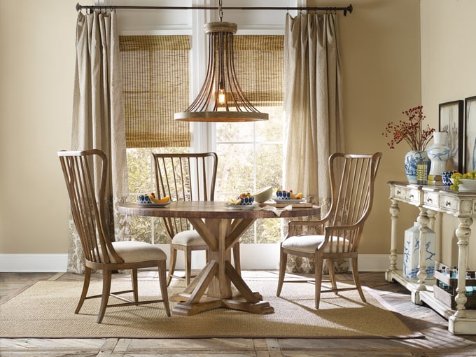 Hooker Furniture Sanctuary Spindle Arm Chair - Thumbnail 5