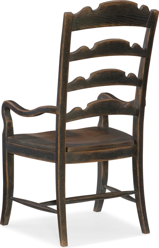 Hill Country Twin Sisters Ladderback Side Chair - Thumbnail 4
