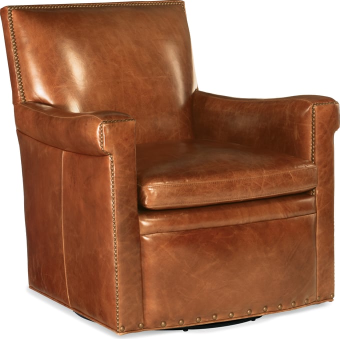 Hooker Furniture Jilian Swivel Club Chair - Thumbnail 2