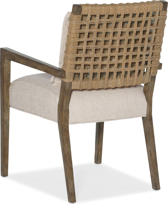 Sundance Woven Back Arm Chair - Thumbnail 4