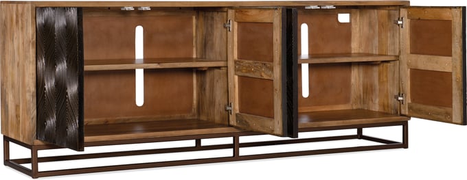 Swirl Door Entertainment Console - Thumbnail 3