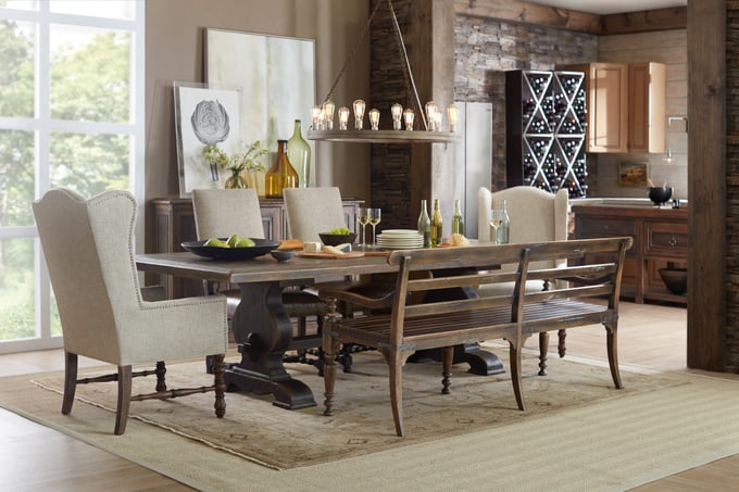 Hill Country Helotes Dining Bench - Thumbnail 4