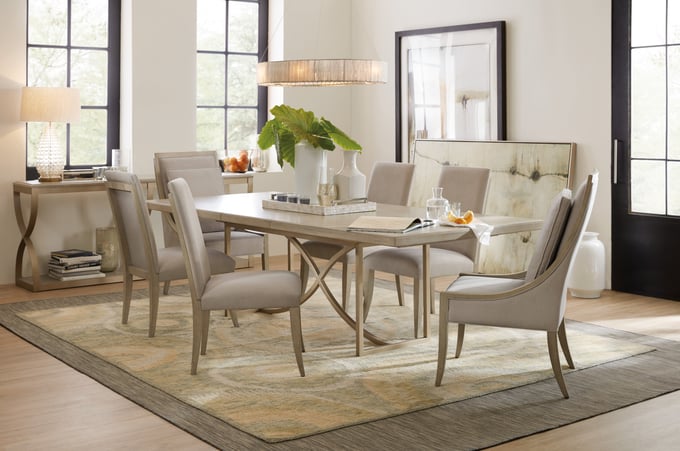 Elixir Rectangular Dining Table with Leaf - Thumbnail 3