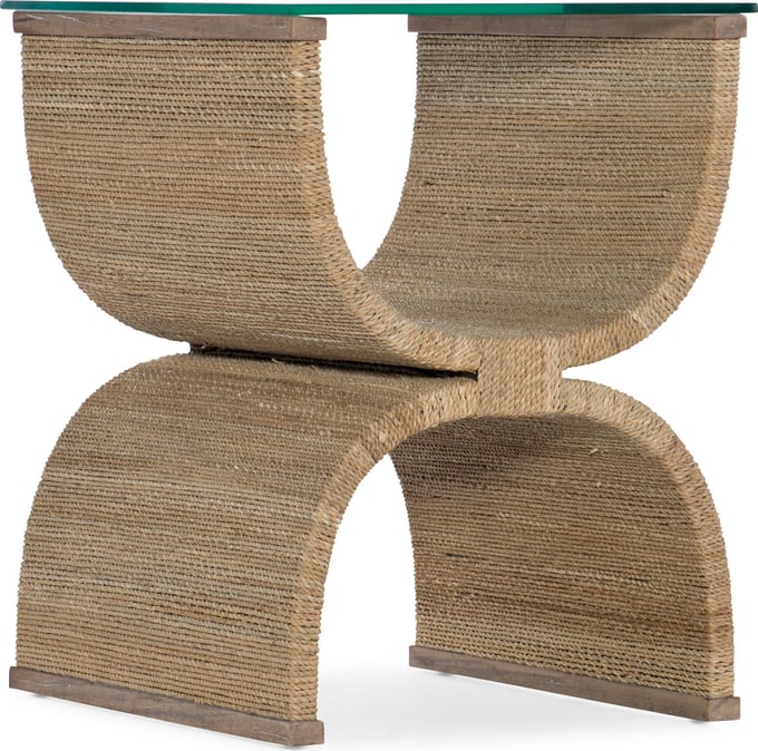 Melange Lenny Woven End Table - Thumbnail 3