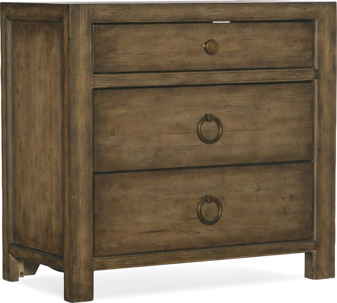 Sundance Three-Drawer Nightstand - Thumbnail 4