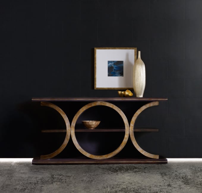 Hooker Furniture Melange Presidio Console Table - Thumbnail 4
