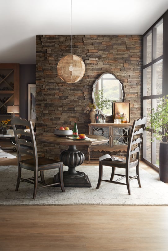 Hill Country Twin Sisters Ladderback Side Chair - Thumbnail 5