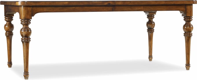 Tynecastle Rectangular Dining Table with Two Leaves - Thumbnail 4