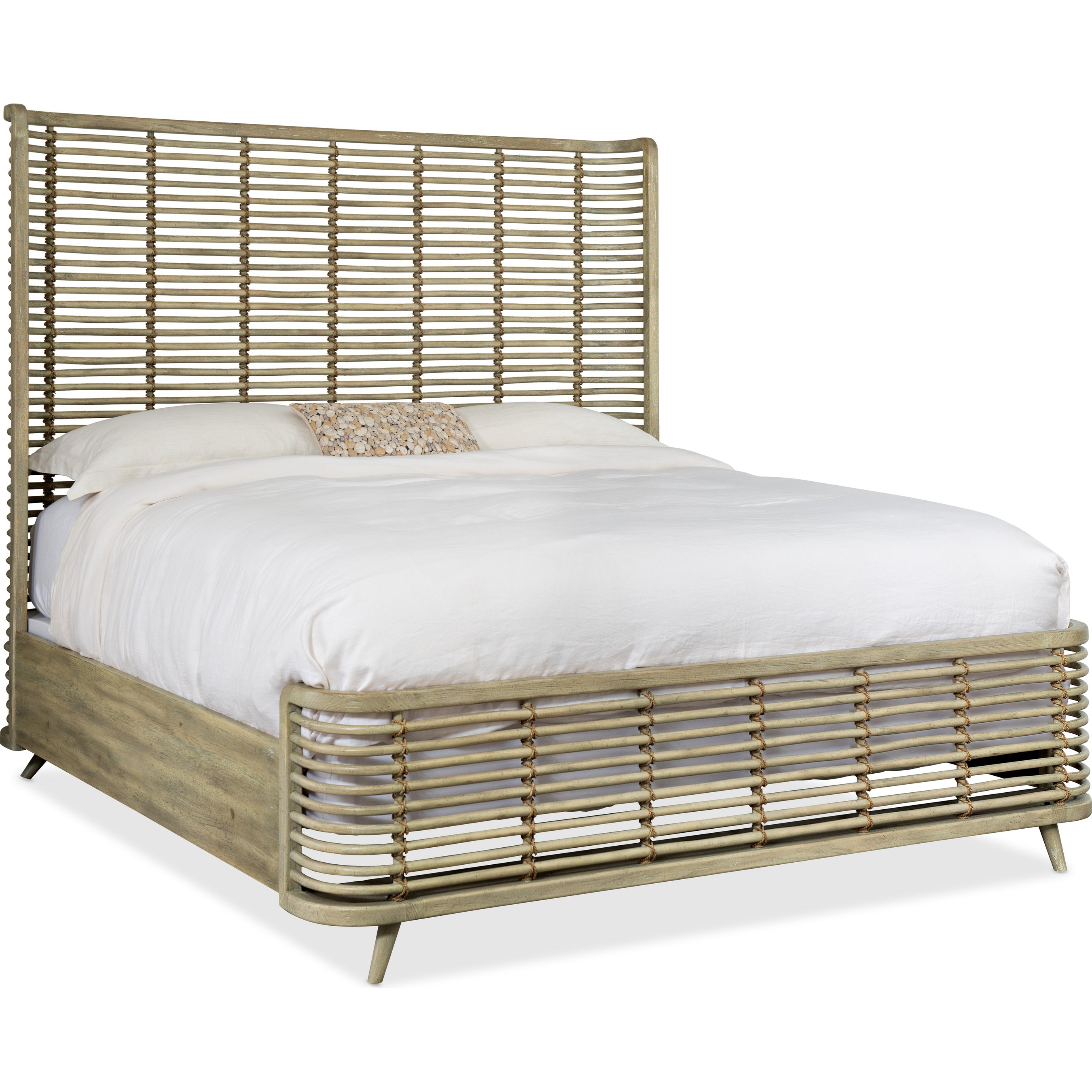Hooker Furniture Surfrider Rattan Bed | Layla Grayce