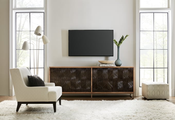 Swirl Door Entertainment Console - Thumbnail 2