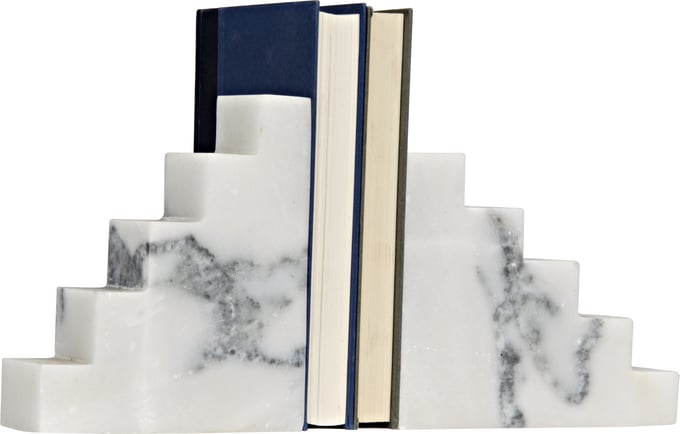 Noir Step Bookends