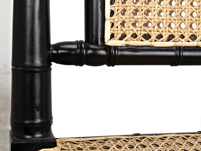 Colonial Bamboo Side Chair - Thumbnail 3