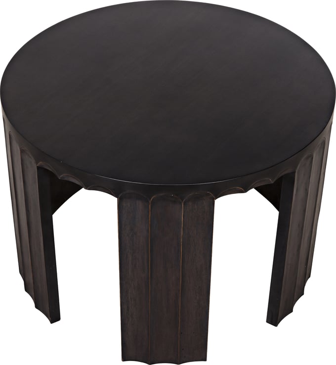 Fluted Side Table - Thumbnail 2