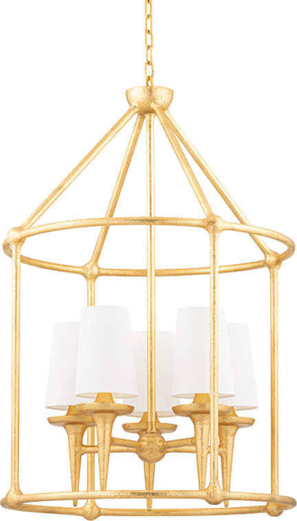 Hudson Valley Torch Chandelier