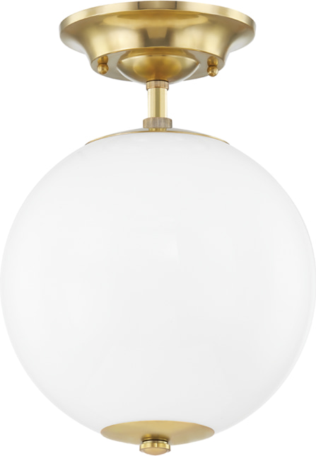 Hudson Valley Sphere NO. 1 Semi Flush