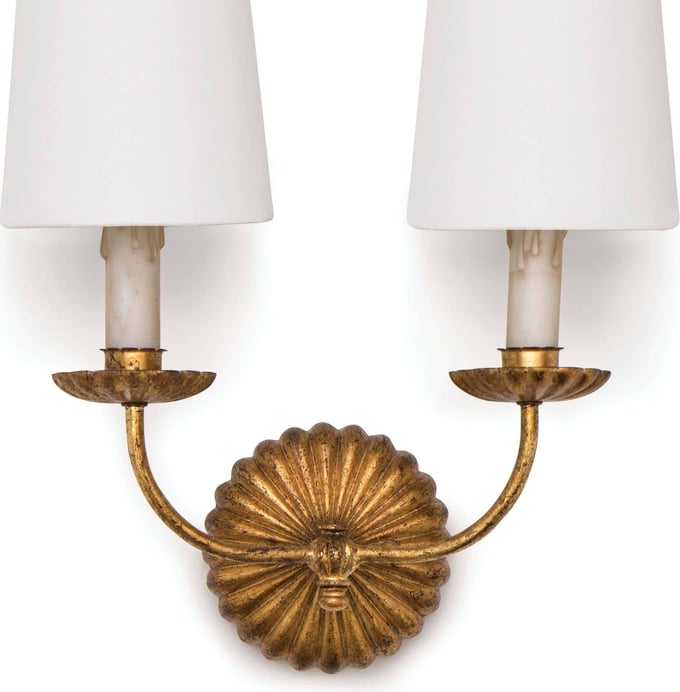 Clove Sconce Double