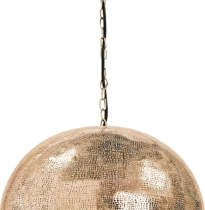 Regina Andrew Pierced Metal Sphere Pendant - Thumbnail 2
